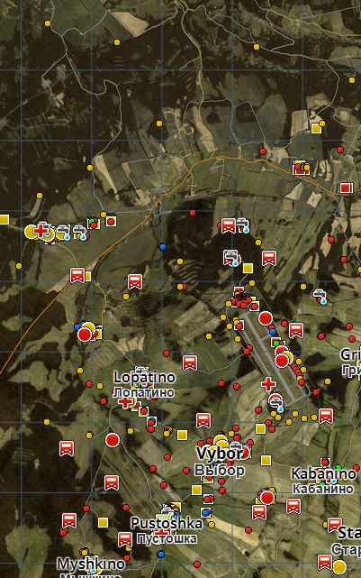 DayZ Map Airfield