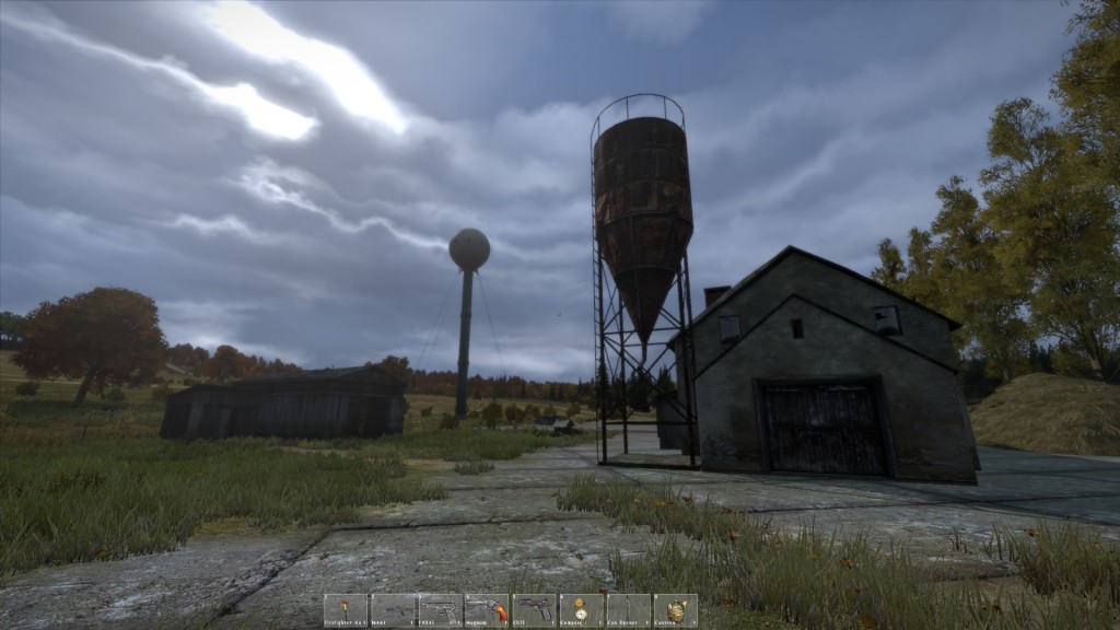 Ein wundersamer Turm im Süden von Grishino.