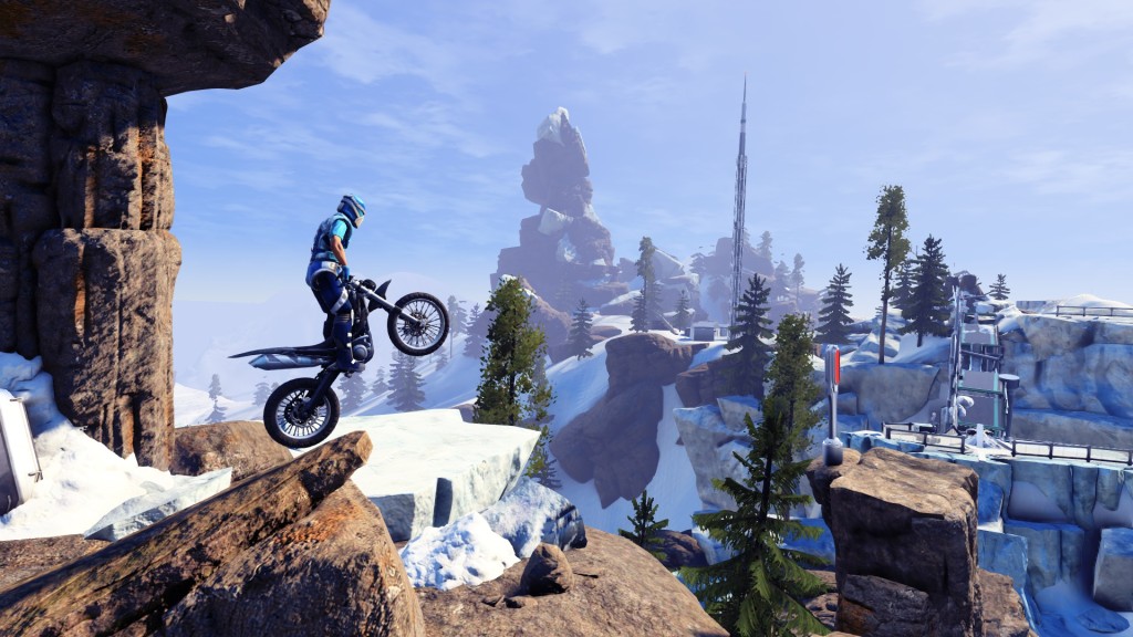 Umso kleiner der Felsvorsprung, desto weniger Spielraum für den Racer.