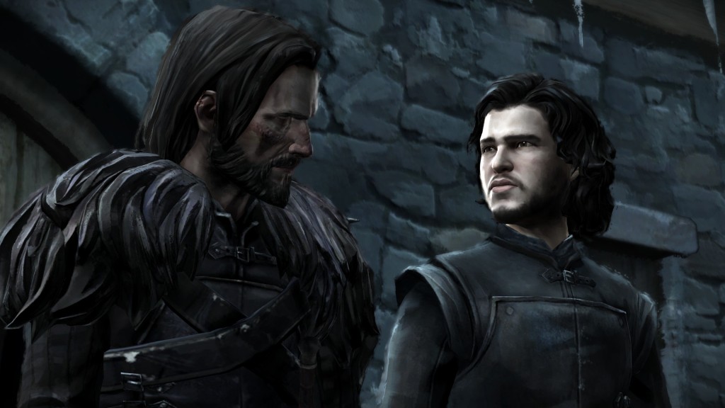 Ein altbekanntes Gesicht. Jon Snow im Plausch mit Frostfinger.