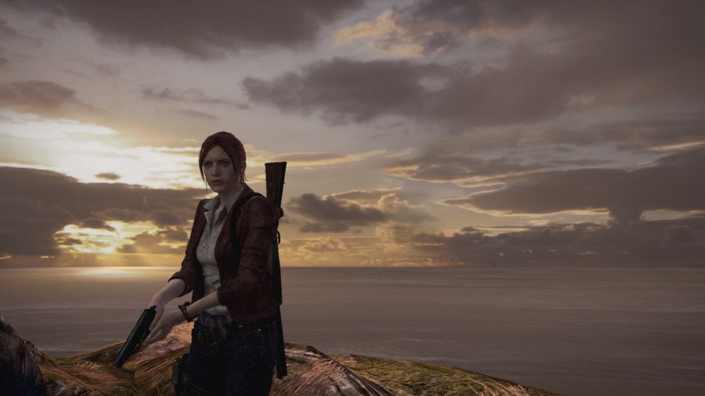 Resident Evil Revelations 2 spielt zu 90 Prozent in kargen Industriekomplexen, aber ein, zwei Panorama-Screenshots bietet es auch.