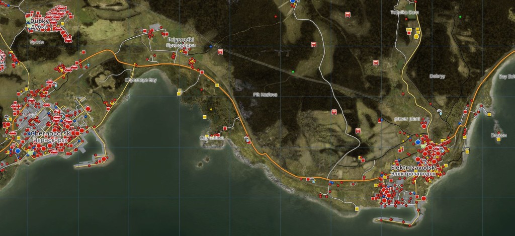 map dayz elektro