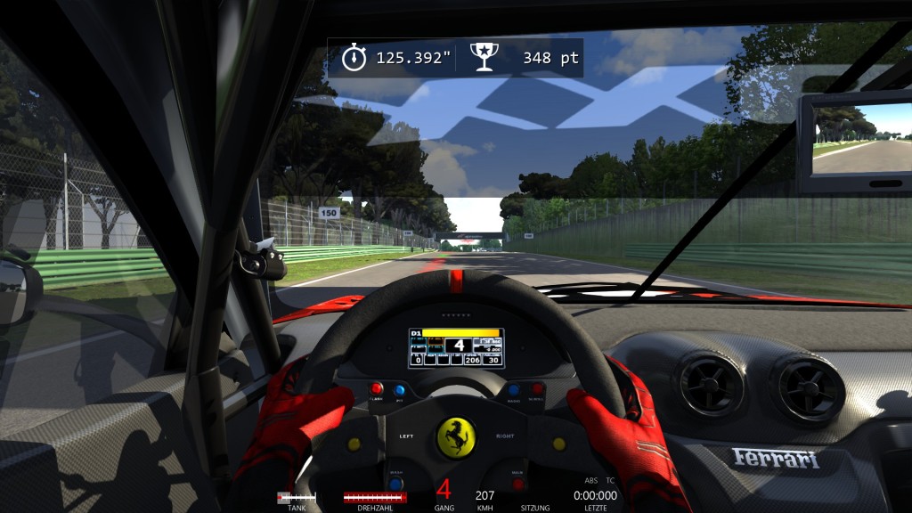 Punkte, Checkpoints, Strafen...der Zeitrennen-Modus passt nicht so recht zu Assetto Corsa. Meiner Meinung nach.