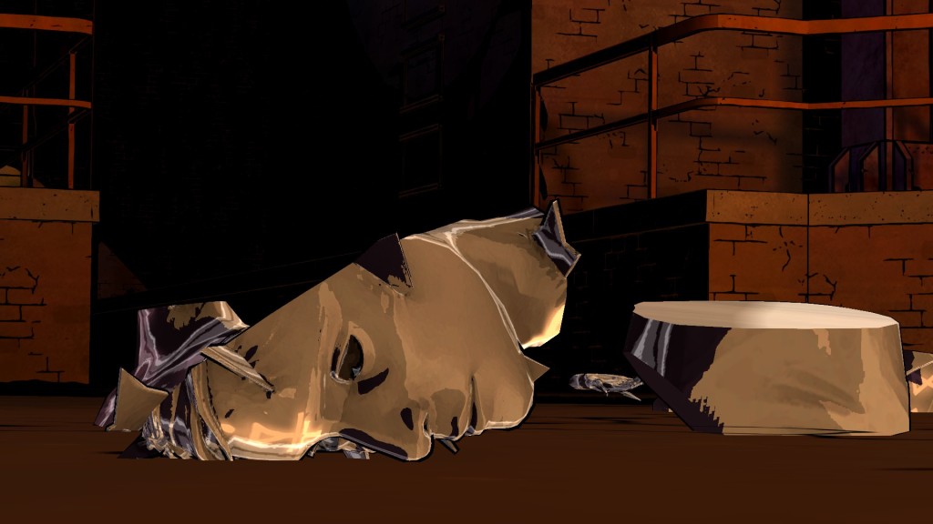 Und es gibt in The Wolf Among Us diese Bilder und Momente, die aus dem Kunstwerk herausragen.