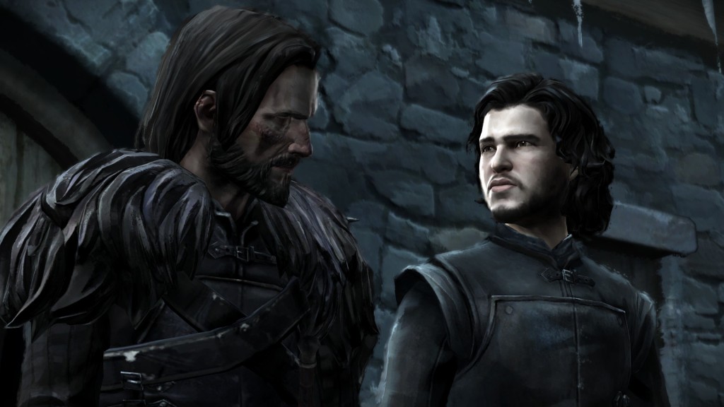 Ein altbekanntes Gesicht. Jon Snow im Plausch mit Frostfinger.