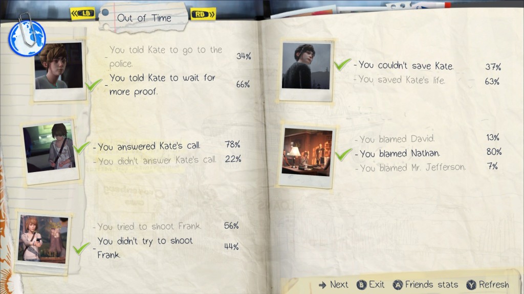 Life is Strange Entscheidungen
